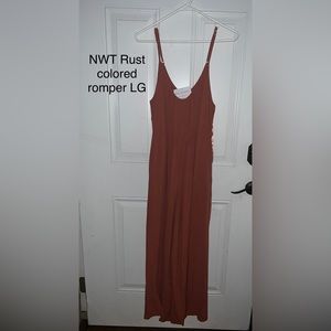 RUST colored Romper